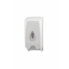 Toilettenpapierspender (Mit Innenleben Metall) f&uuml;r 2 kernlose Rollen Kunststoff wei&szlig;