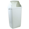 Hygiene-Abfallbeh&auml;lter 23 Liter Kunststoff wei&szlig; (PQH23) (PlastiQline)
