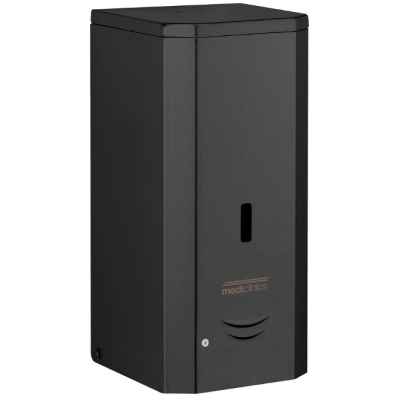 Schaumseifenspender automatisch 1000 ml Edelstahl schwarz (DJF0038AB) (Mediclinics)