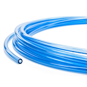 PVC-Schlauch ID Ø 4mm AD Ø 6mm Wandstärke 1 mm T.max. 60°C blau lfm. Meter