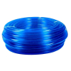 PVC-Schlauch ID Ø 4mm AD Ø 6mm Wandstärke 1 mm T.max. 60°C blau lfm. Meter