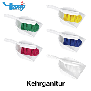 HACCP Kehrgarnitur (farblich sortiert)