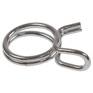 Drahtschelle Ø 5,6-6,0 mm Drahtstärke 0,8mm Stahl verzinkt