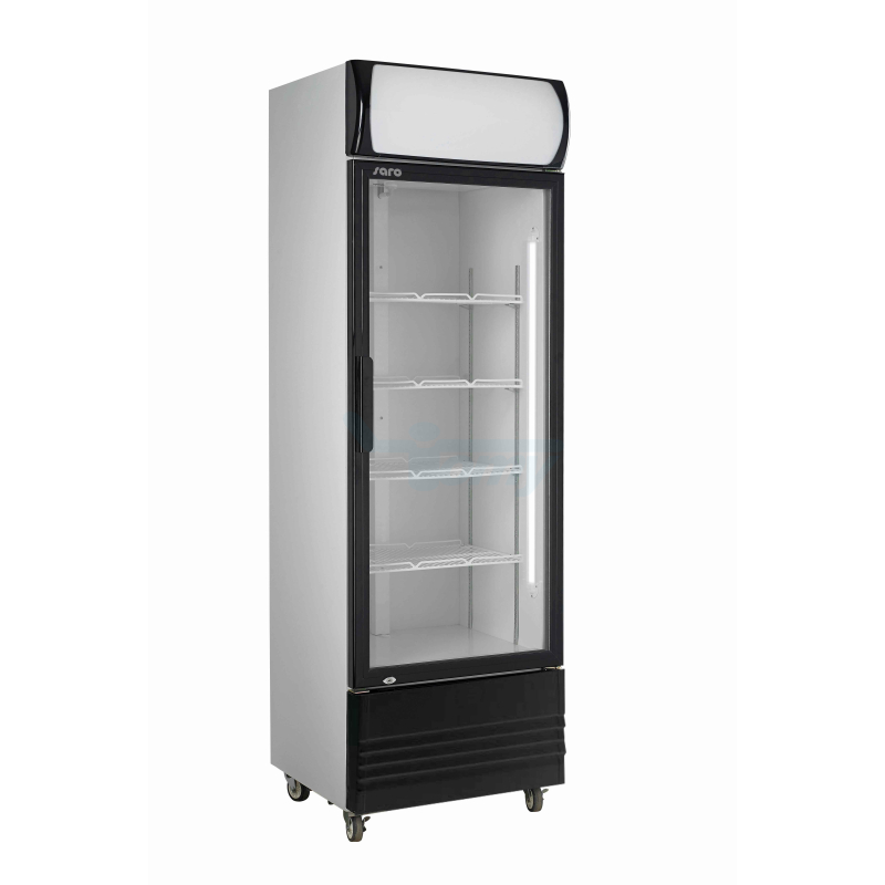 SARO Kühlschrank mit Glastür und Werbetafel, Modell GTK 460 - tomy-ga