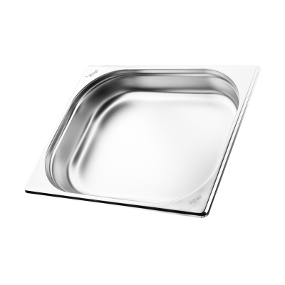 6x Tomy Gastronormbehälter Edelstahl GN 1/2 65 mm tief