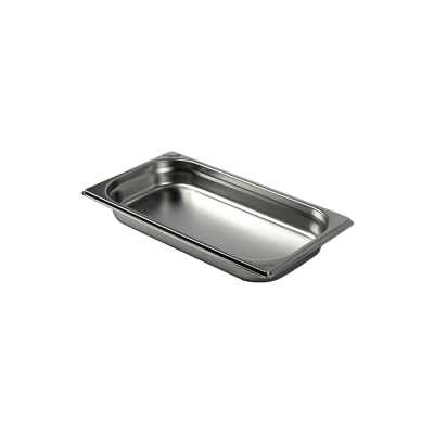 6x Tomy Gastronormbehälter Edelstahl GN 1/3 40 mm tief