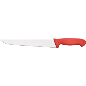 Fleischmesser Premium, HACCP, Griff rot, Edelstahlklinge 20 cm