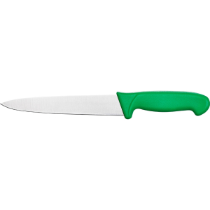 K&uuml;chenmesser Premium, HACCP, Griff gr&uuml;n, Edelstahlklinge 18 cm