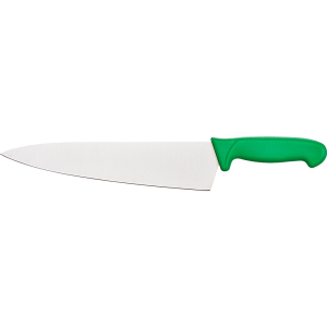 Kochmesser Premium, HACCP, Griff gr&uuml;n, Edelstahlklinge 26 cm