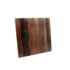 Tischplatte kr&auml;ftigem Barnwood-Hartholz 80x80cm, 1188