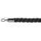 Absperrkordel luxus schwarz, poliert,  &Oslash; 3cm, L&auml;nge 157 cm, 10102BC