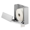 Toilettenpapierspender Qbic-line Edelstahl geb&uuml;rstet f&uuml;r 1 Gro&szlig;rolle
