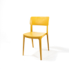 Wing Chair Schwarz/Anthrazit/Senf/Beige, Stapelstuhl Kunststoff