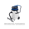Industriesauger 90 Liter 3-PLBL inkl. Saugfu&szlig;, 230 V / 3 x 1000 W, blau